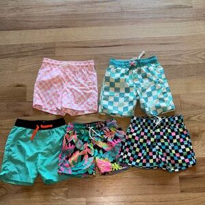 5 Pairs of Boys Swim Trunks